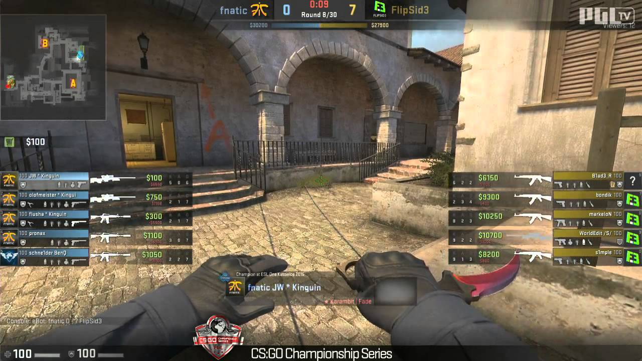Fnatic vs Flipsid3, Game 1 | PGL CS:GO Champ Series