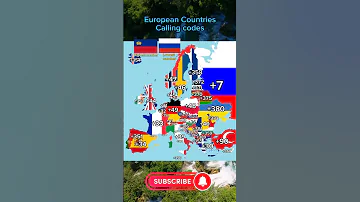 European Countries Calling Codes 
