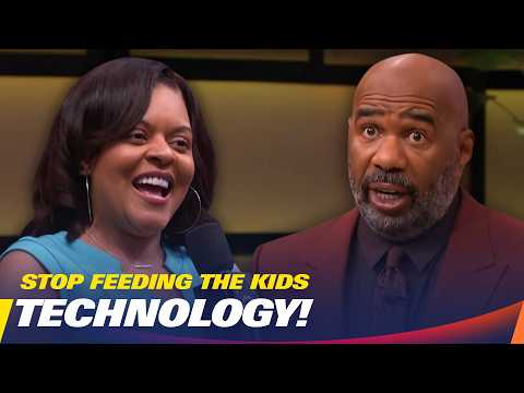 My Simple Trick To Get Kids Off Smartphones | Steve Harvey
