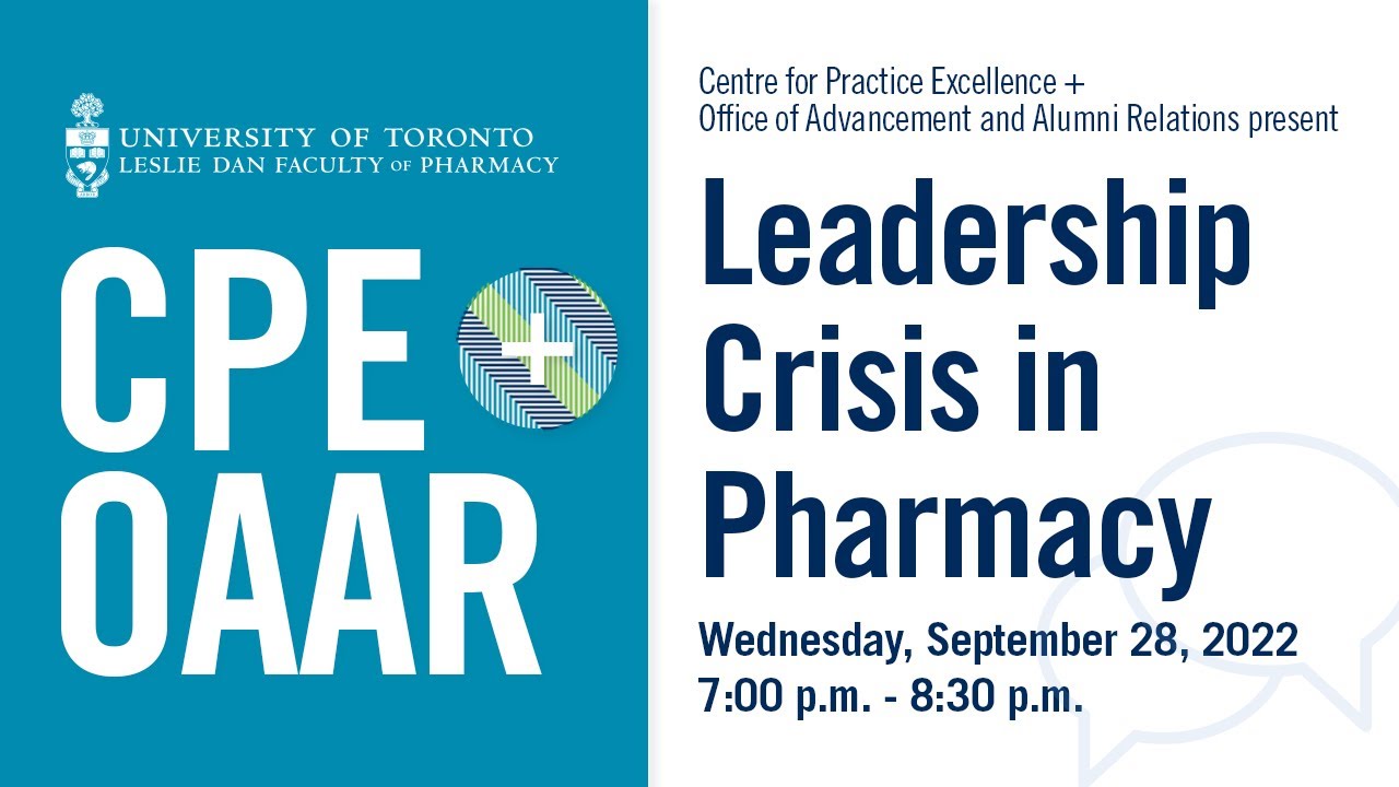 Leadership Crisis in Pharmacy