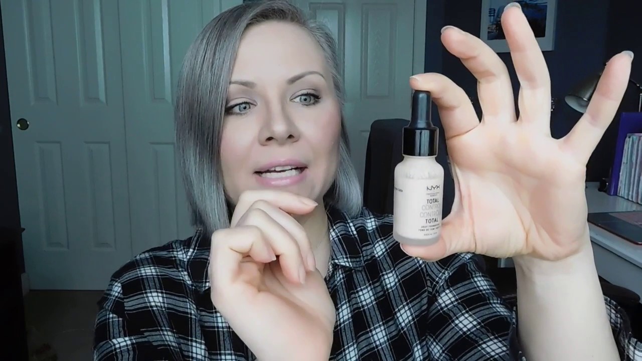 Review: NEW NYX Total Control Foundation Drops! DUPE for Cover FX?