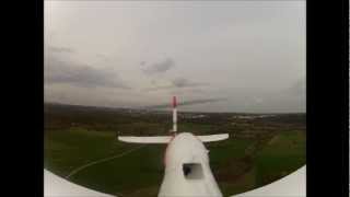 Easy Star 1 - Windy Backview Flight in HD by rcskyliner.com