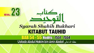 97 | KITABUT TAUHID 23 | UST. ABDUL HAKIM BIN AMIR ABDAT حفظه الله تعالى