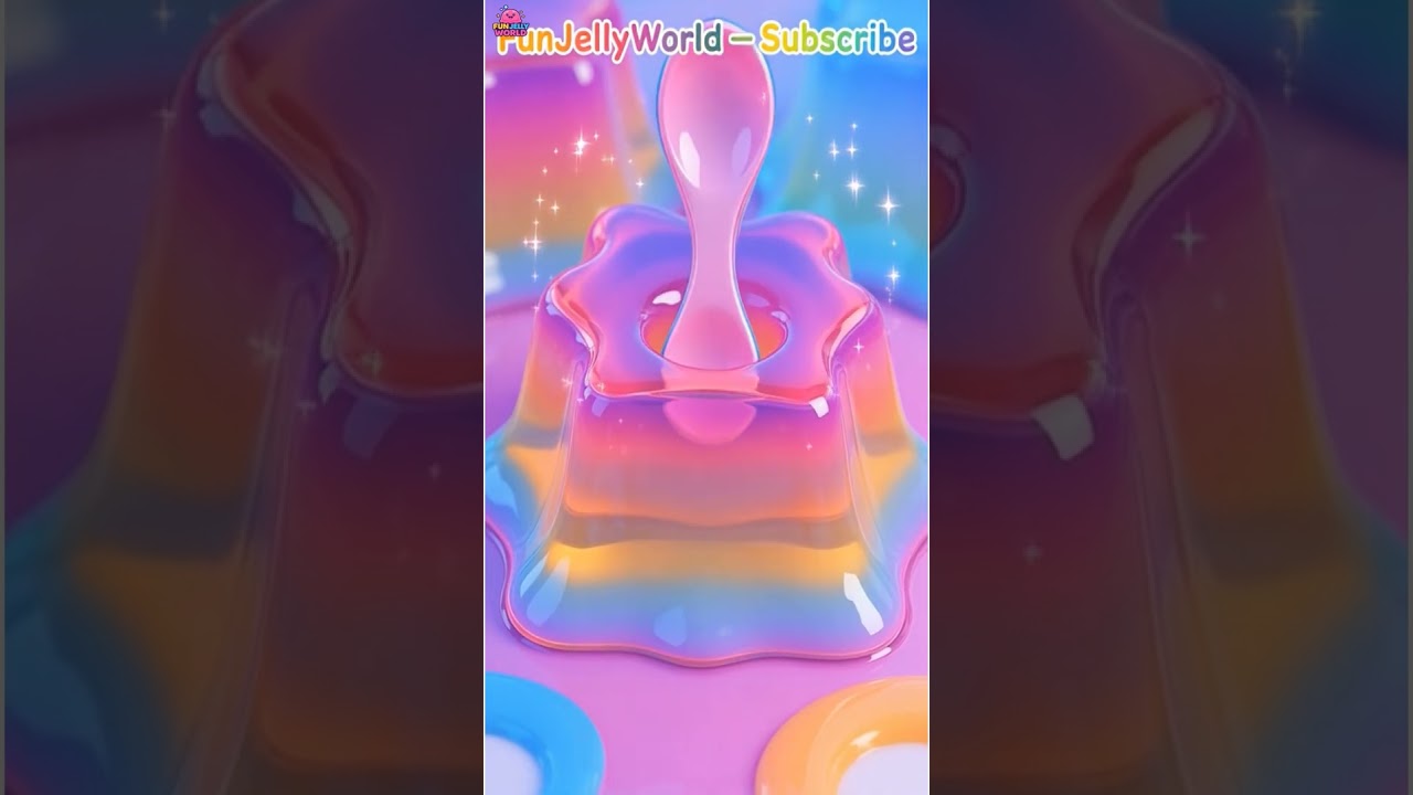 Magic Jelly Surprise 🍭 | Yes! It’s a Spoon 🥄 | FunJellyWorld