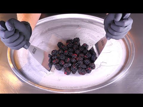 Video: Creamy Dessert Nrog Blackberries