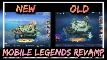 MOBILE LEGENDS REVAMP, NEW vs OLD SIDE by SIDE COMPARISON - MOBILE LEGENDS BANG BANG