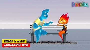 Elemental | Ember and Wade Animation Test | Animation Breakdowns | 3D Animation Internships