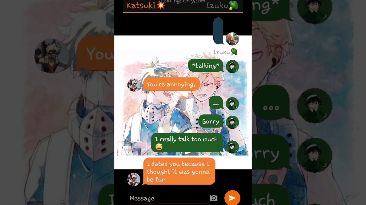 Love me for the last time ||BakuDeku|| BNHA/MHA Texting Stories