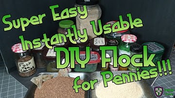 Ready-to-Use DIY Flock for Cheap - Episode 0053 (TTRPG, Palladium, D&D, Pathfinder)