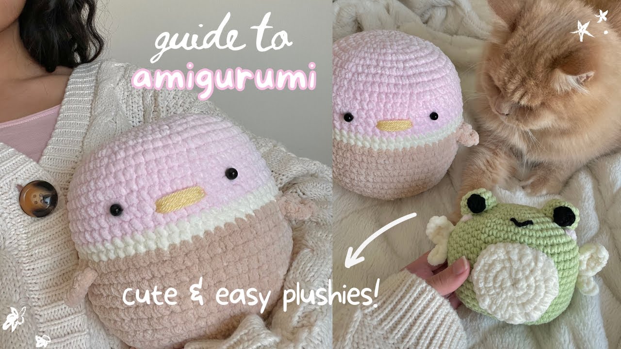 how to crochet ANY plushie + easy FAIRY FROG & DUCK tutorial with