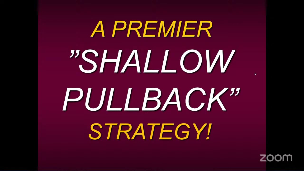 A Premier Shallow Pullback Strategy - YouTube