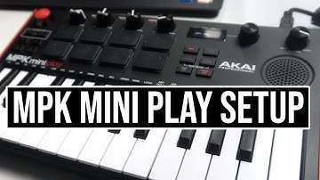 AKAI MPK MINI PLAY MK3 Complete Setup -Registration, Software Download, and Installation Walkthrough