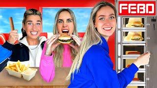 HELE DAG FEBO ETEN UIT DE MUUR!🍔 (MET ASHLEY)