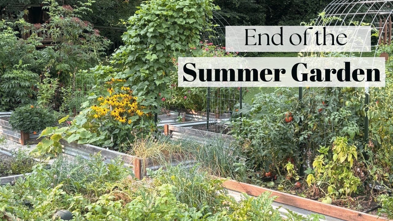 End of the summer garden tour