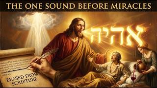 The ONE Monad Sound Jesus Used Before Every Miracle — It Was Erased From Scripture