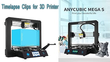 Timelapse Clips for Anycubic Mega s 3D Printer#arduino #3dprinter
