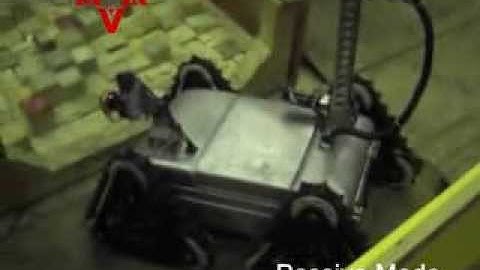 Semi-active controlling of Triangular Tracked Wheels @ robot ALPHA