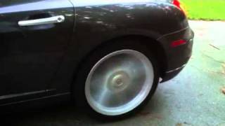 2005 Chrysler Crossfire Limited Burnout