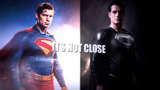 DCU Superman v DCEU Superman is not close