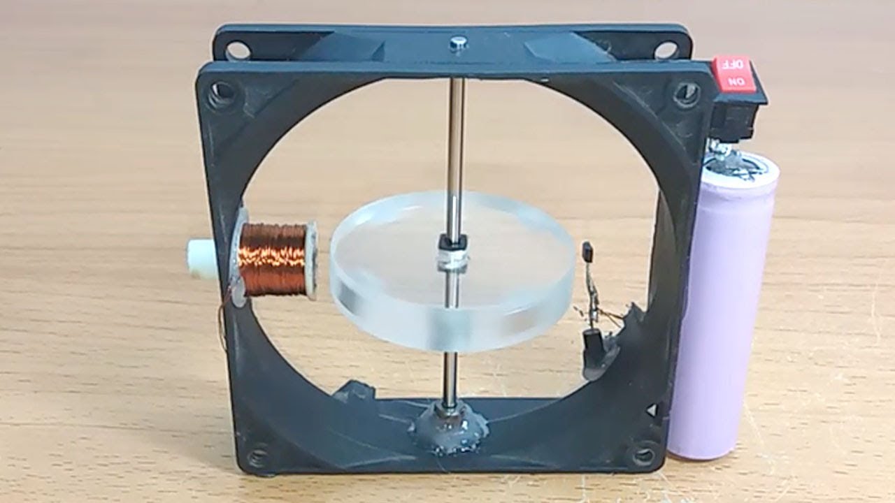How to make a simple brushless motor | idea 17 | LLG Electrician - YouTube