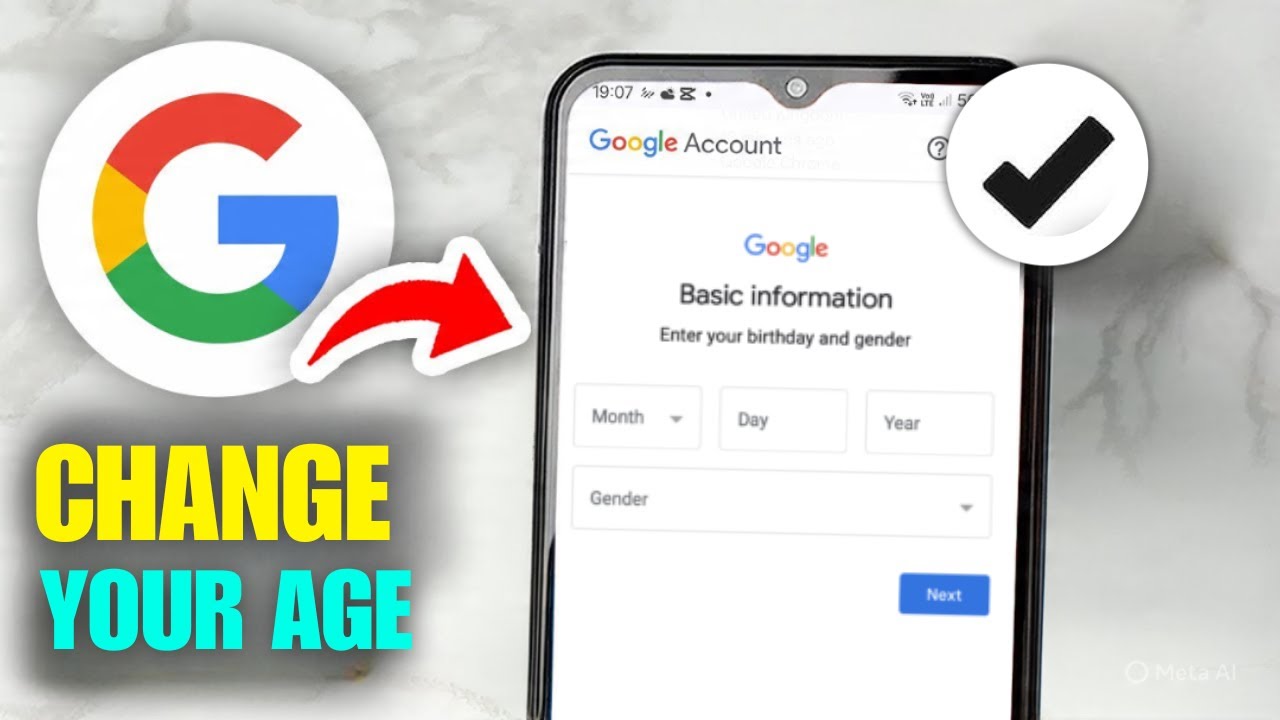 How To Change Age On Google Account