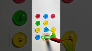 Number Connect Puzzle - #drawing #games #funny #iqtest #maths #shorts