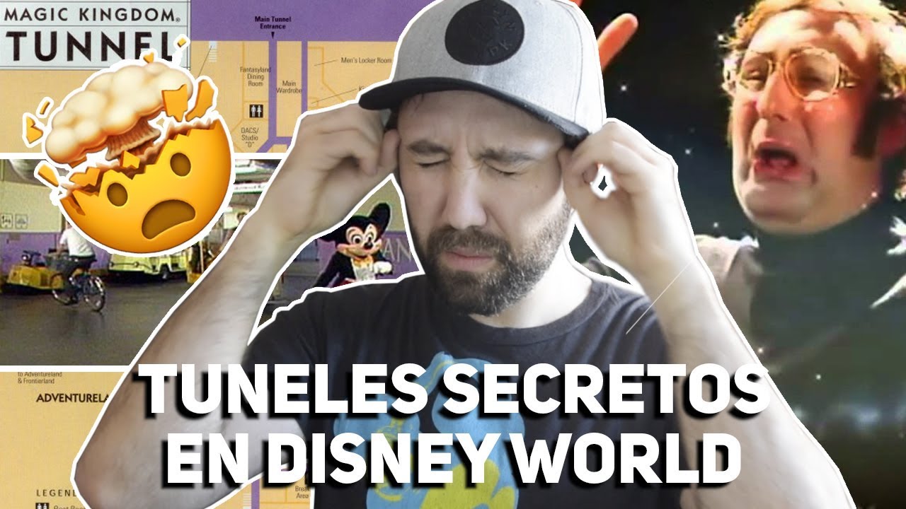 ¿TUNELES SECRETOS EN DISNEY? ¡INCREIBLE! magic kingdom poppin