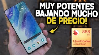 TOP 5 CELULARES CON SNAPDRAGON 888 QUE ESTAN BAJANDO MUCHO DE PRECIO EN 2022