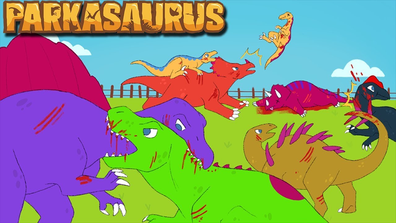 DINOSAUR BATTLE ROYALE...LAST DINO STANDING | PARKASAURUS