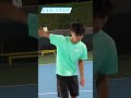 Backhand volley tips