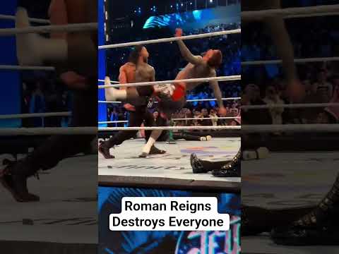 Roman Reigns Destroys Everyone in WWE Royal Rumble