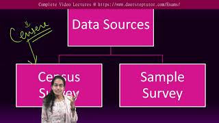 Data Sources for Demographic Studies & Agencies Involved | UGC Population Studies
