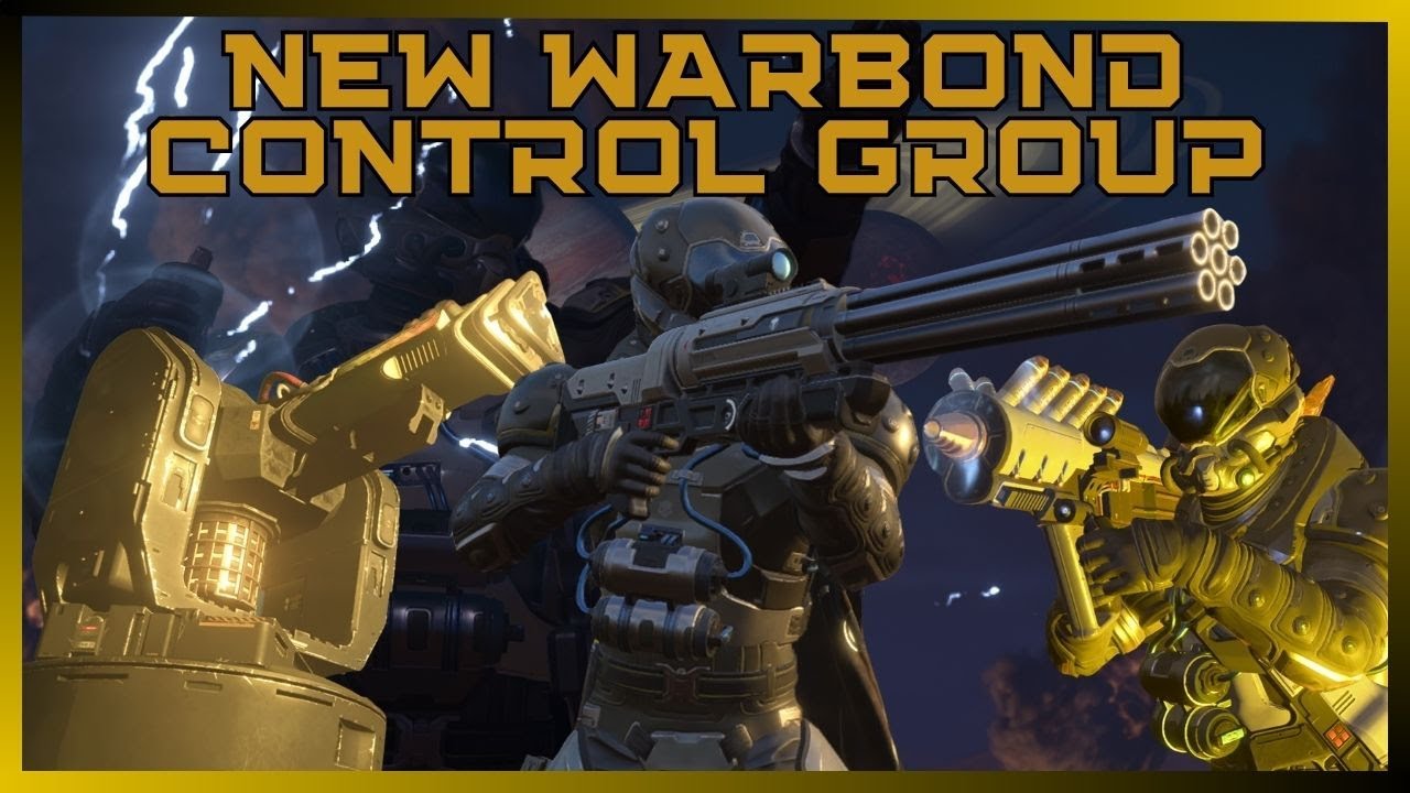 Muli-Barrel AR, AT Plasma Launcher, Teleport Backpacks & More | Control Group Warbond Preview