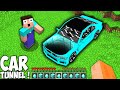 Whats inside the secret tunnels in diamond car in minecraft  new secret diamond supercar 