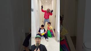 ADIK DAN KAKAK PAKE JURUS MENGHILANG LAWAN HANTU‼️😱 @PresentHunt #remix #dubbing #trending