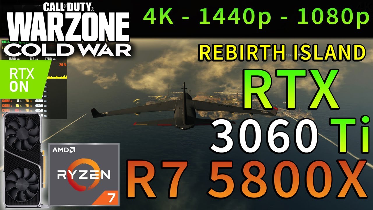 CoD: WARZONE Rebirth Island | RTX 3060 Ti | R7 5800X | 4K - 1440p - 1080p | Ultra & Low Settings