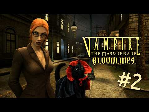 Знакомимся с ночной Санта-Моникой в Vampire: The Masquerade — Bloodlines #2     (prod. cristalbeach)