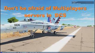 DCS World Playing On Multiplayer Servers