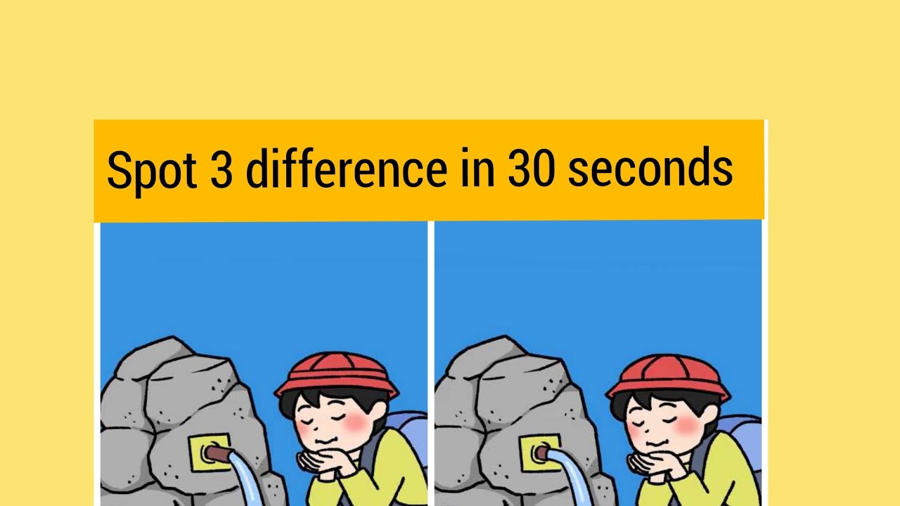 "Spot the Differences : Can You Find the 3 Hidden Changes?" - YouTube