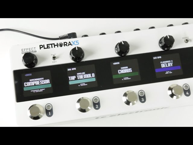 ギター TC ELECTRONIC PLETHORA X5 Buy TC Electronic Plethora X5 Guitar Multi Effects Processor