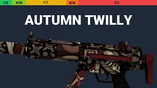 MP5-SD Autumn Twilly - Skin Float And Wear Preview