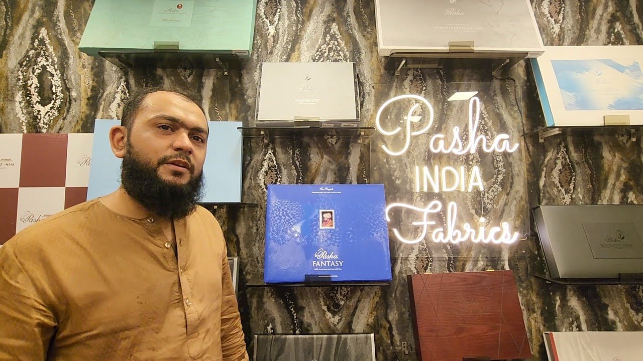 Pasha Fabrics India Mumbai Top Fabric Collection Concept. YouTube