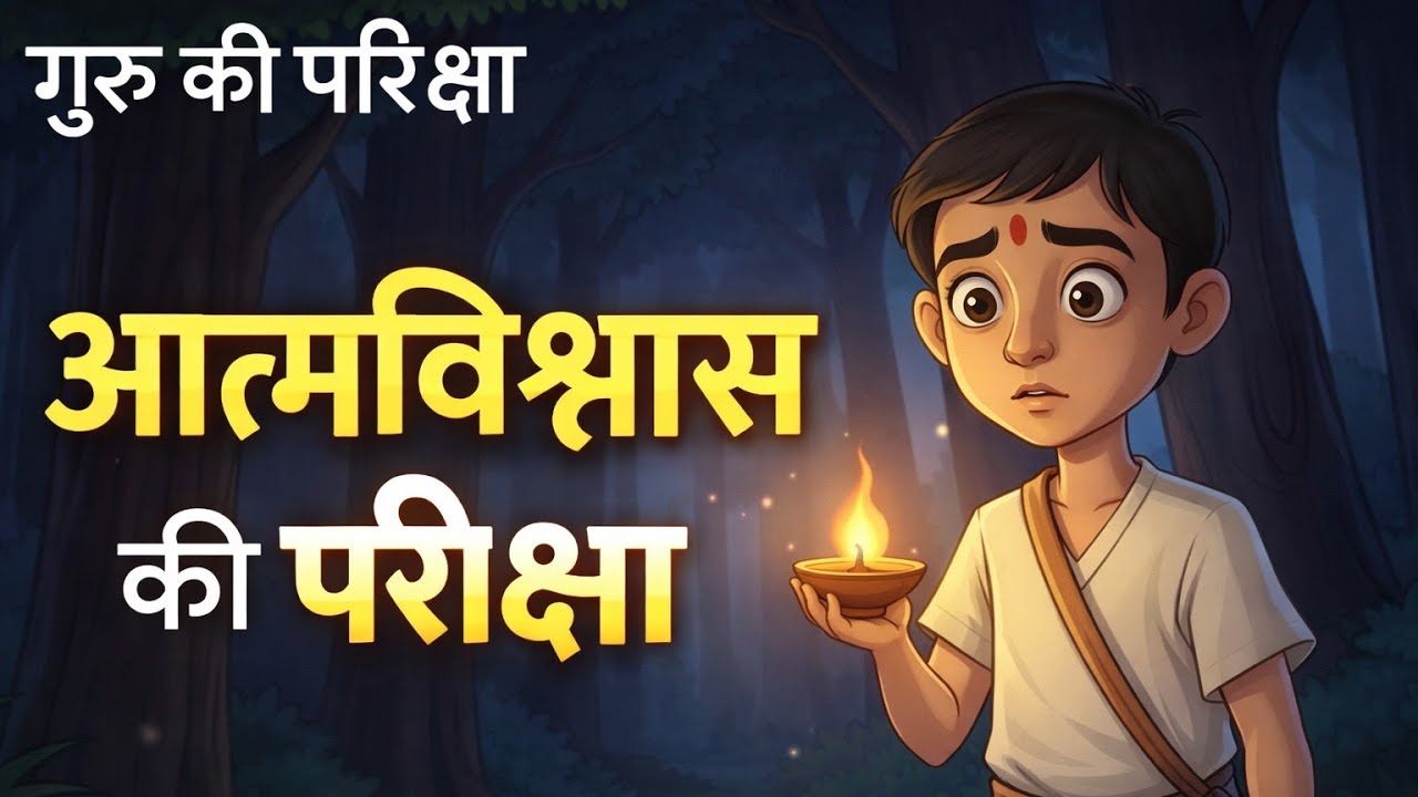 “एक रात, एक परीक्षा और आत्मविश्वास की शक्ति | Ancient Indian Story” #rscreativeai