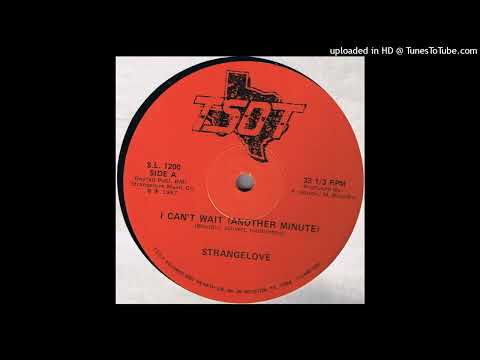 Strangelove - I Can't Wait (Another Minute) (1987)