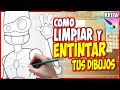 ⭐️ Como LIMPIAR y ENTINTAR tus dibujos en DIGITAL | KRITA en ESPAÑOL