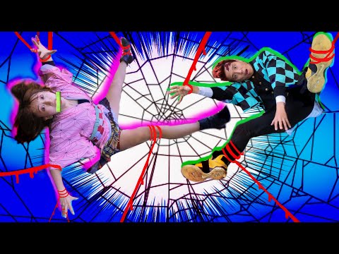 【鬼滅の刃】あやつり人形にされてダンス！クモの糸をあやつるアノ鬼のせいだよ
