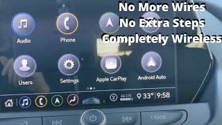 How to Connect Wireless Apple Carplay/ Android Auto