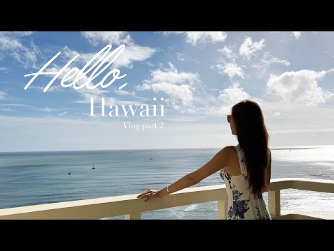 A week in Oahu, Hawaii 🌴| Part2 알로하🌺 여행 뭐 별거 있어 먹고 마시는 행복한 여행, 쥬라기공원, 다아몬드헤드 하이킹, 파인애플농장, 쉐라톤 바다뷰
