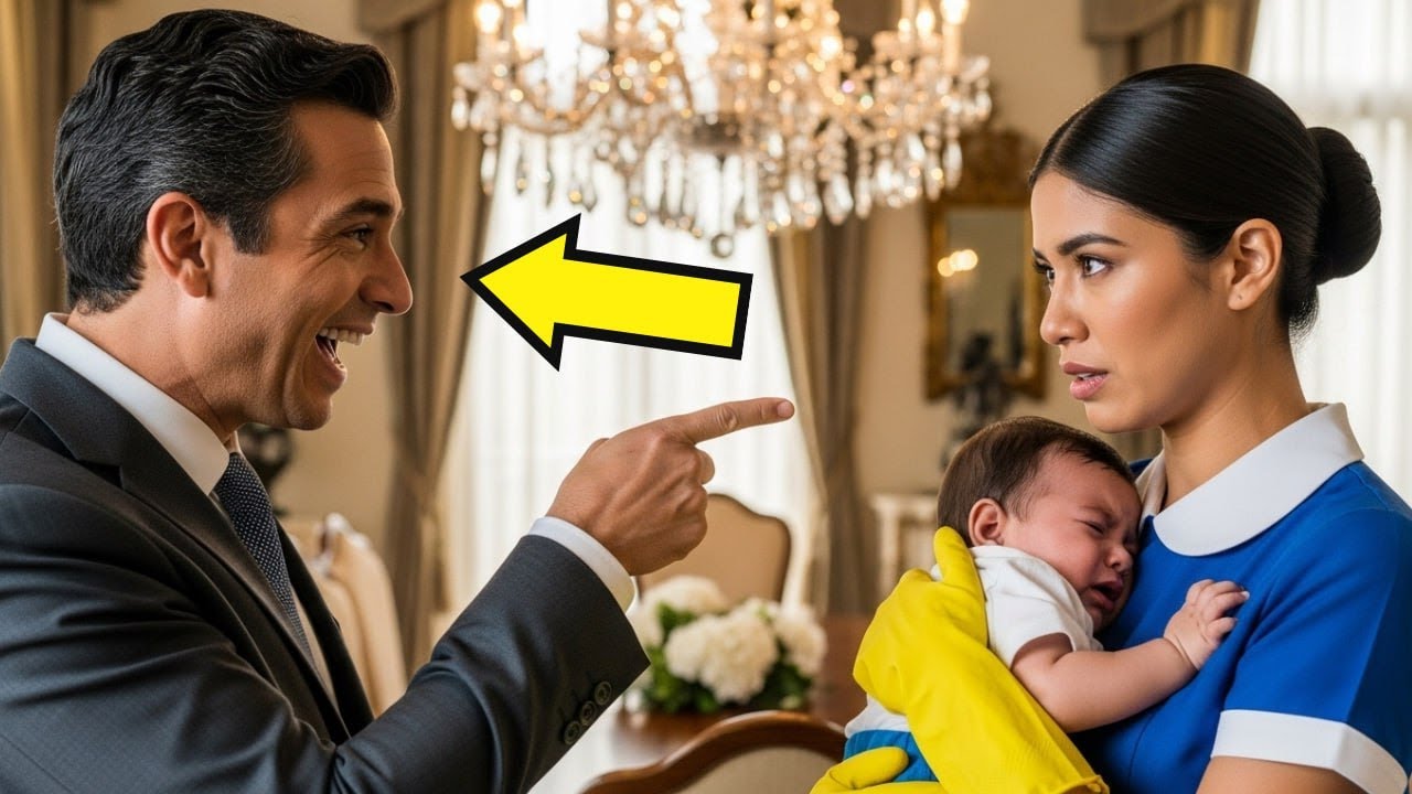 "¡TU BEBÉ LLORA MUCHO, TE DESPIDO!" LE DIJO EL MILLONARIO… LA RESPUESTA DE ELLA CAMBIÓ TODO