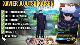 Update Script Skin Xavier Jujutsu Kaisen No Password Full Effect Voice - Patch Terbaru